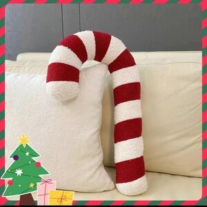Candy cane pillow